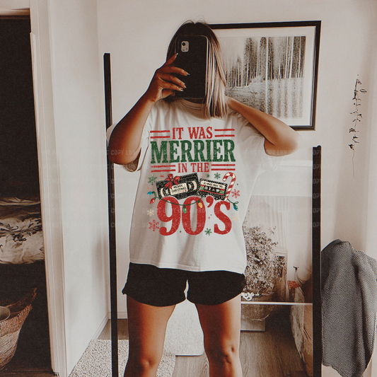 Merrier in the 90s DTF TRANSFER
