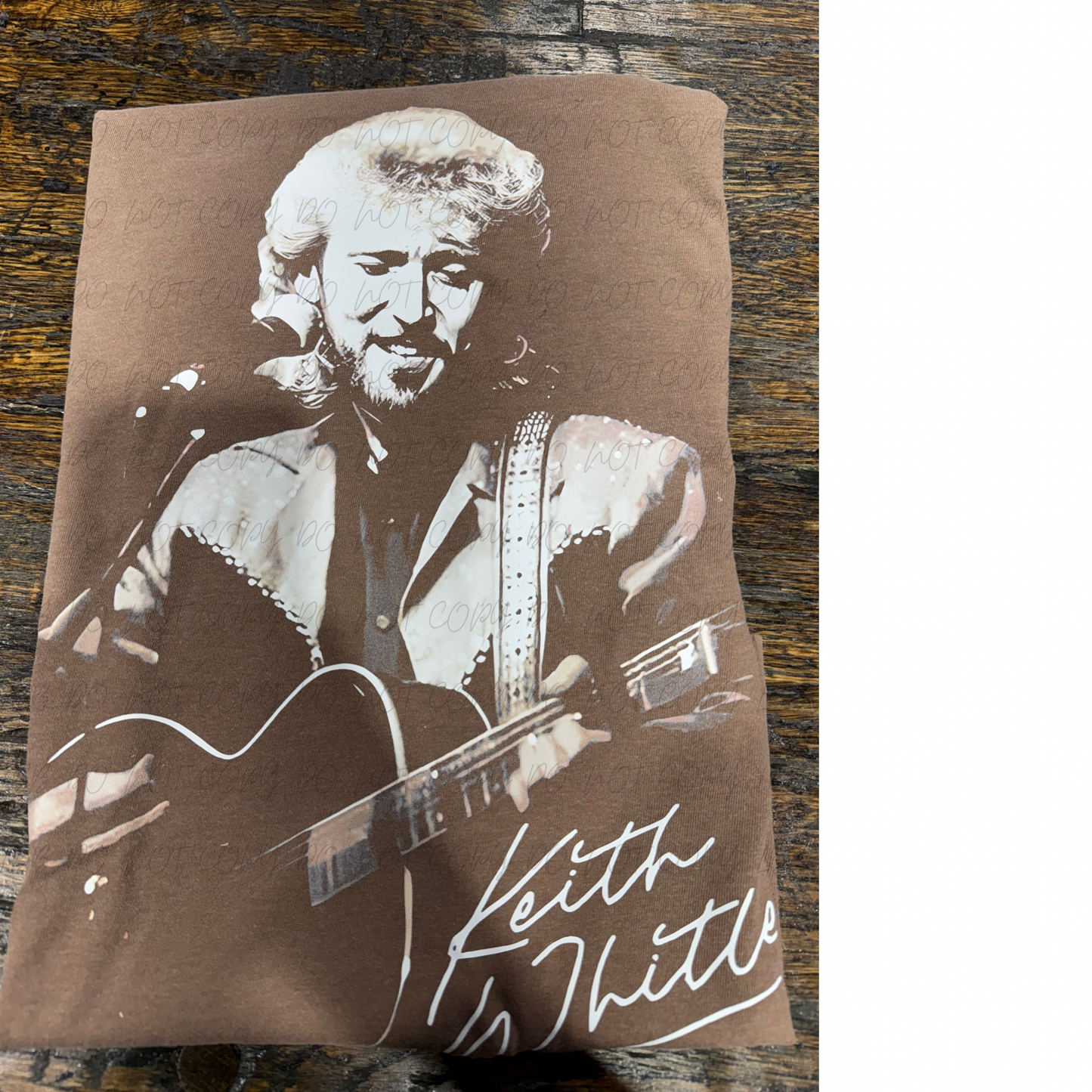 Keith Whitley (half tone) DTF Transfer
