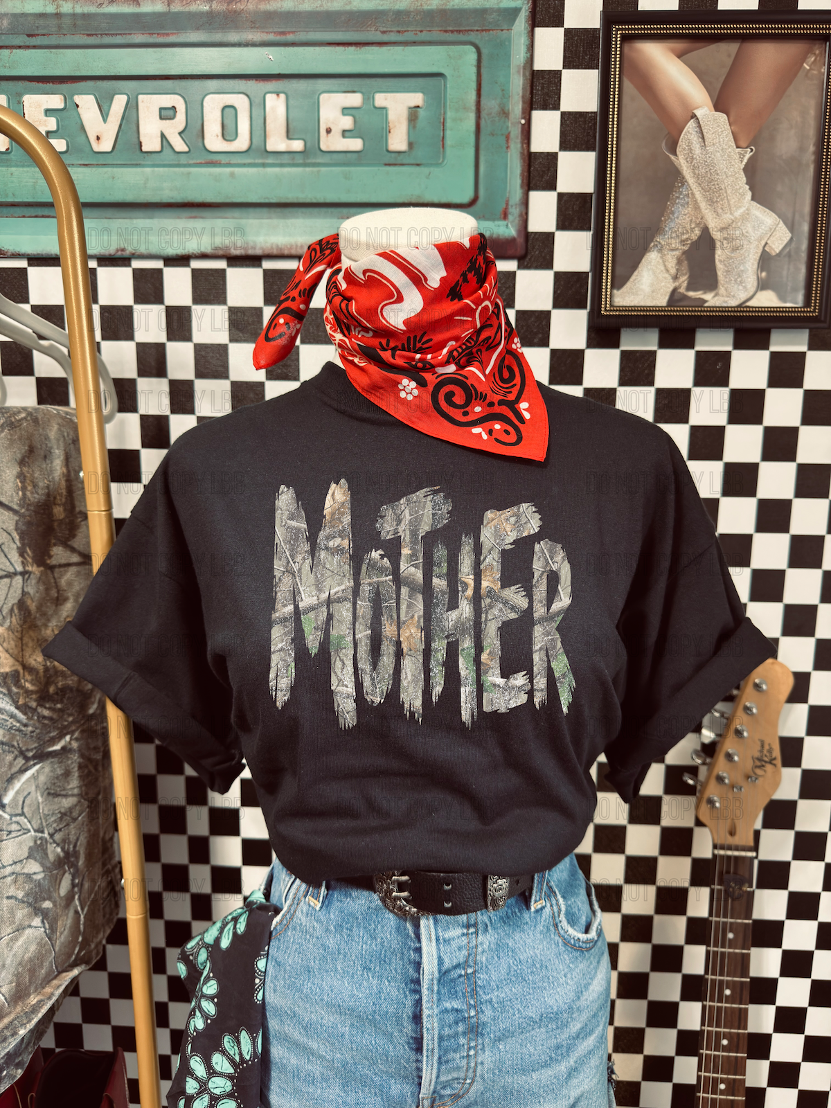 Mother camo DTF TRANSFER