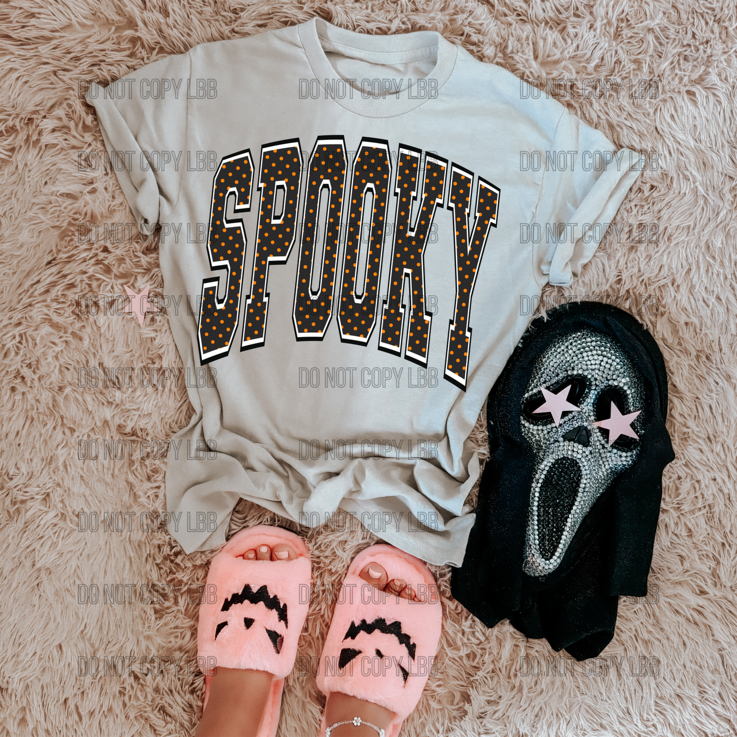 Spooky polka DTF TRANSFER