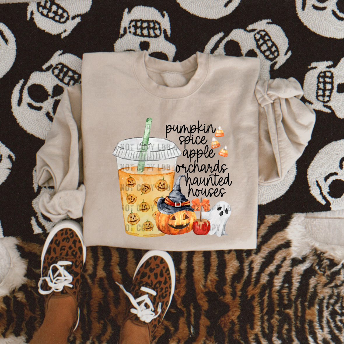 Pumpkin spice DTF TRANSFER