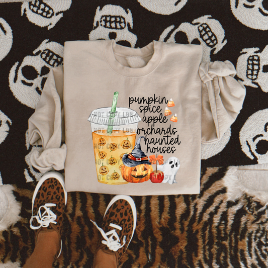 Pumpkin spice DTF TRANSFER