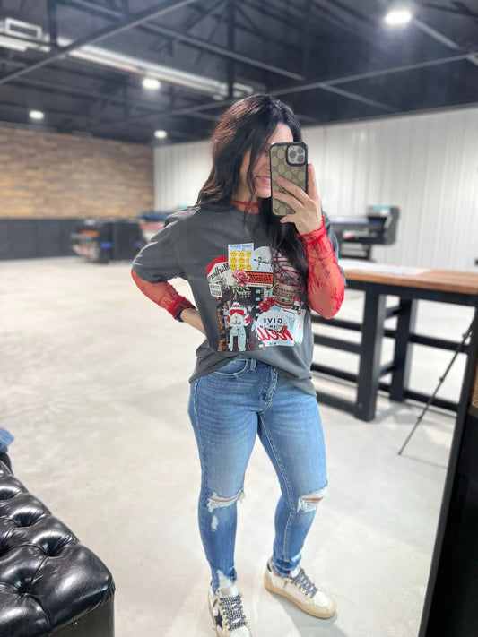 Give em’ hell kid collage Tshirt&Sweatshirt