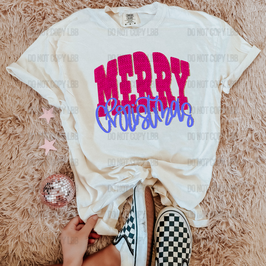 Merry Christmas DTF TRANSFER