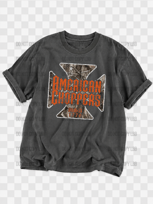 Chop CAMO DTF TRANSFER *dark color shirt only