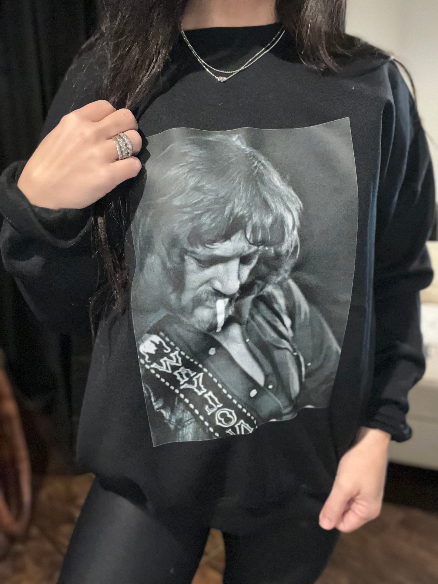 Waylon Jennings Sweatshirt