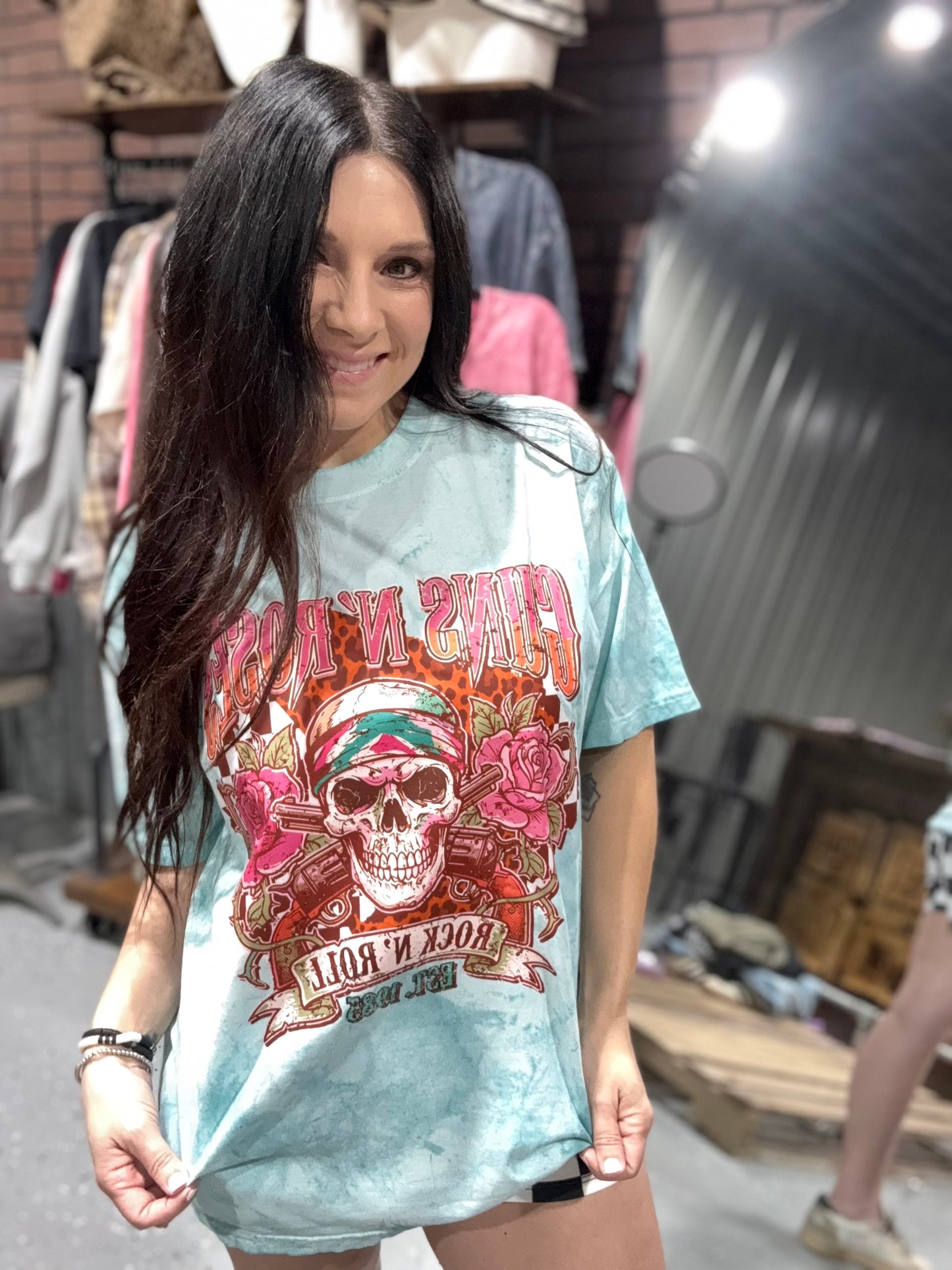 Outlaw Rose graphic tee