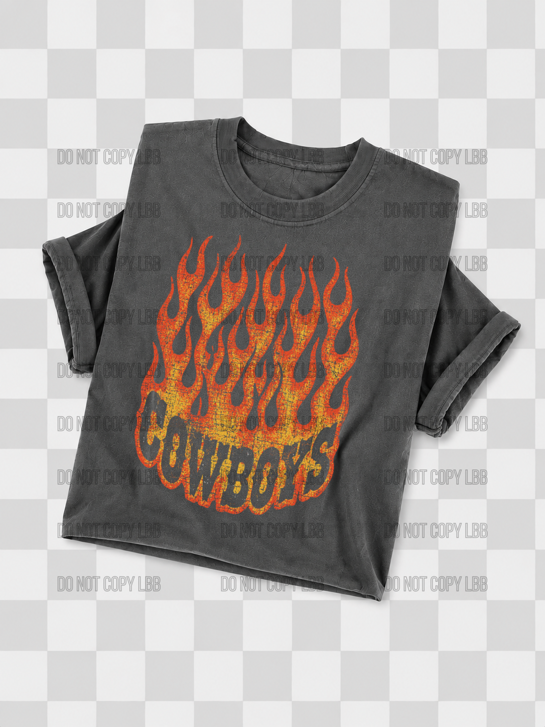 Cowboys DTF TRANSFER *dark color shirt only