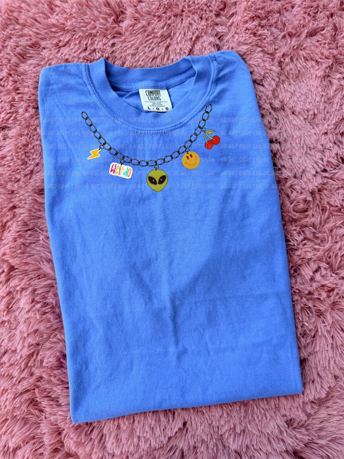 Alien necklace DTF TRANSFER