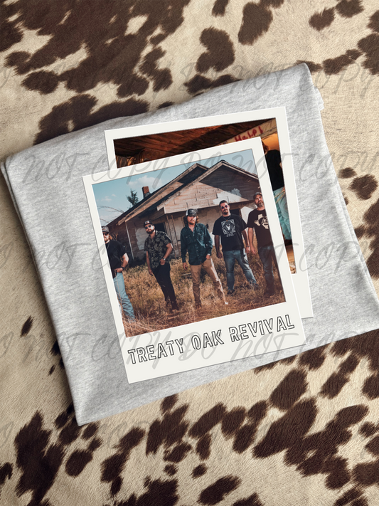 Treaty Oak Polaroid DTF TRANSFER