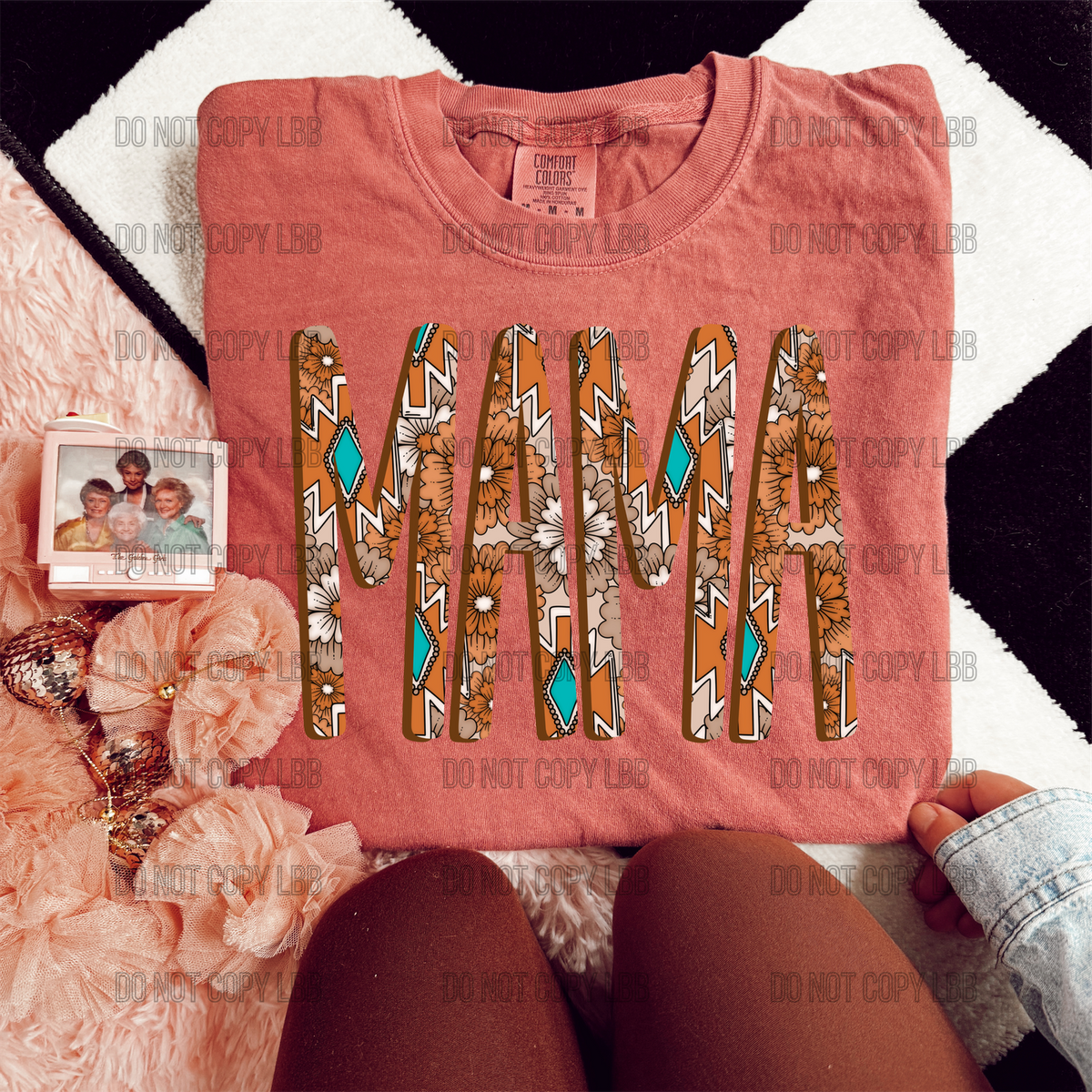 Mama western DTF TRANSFER