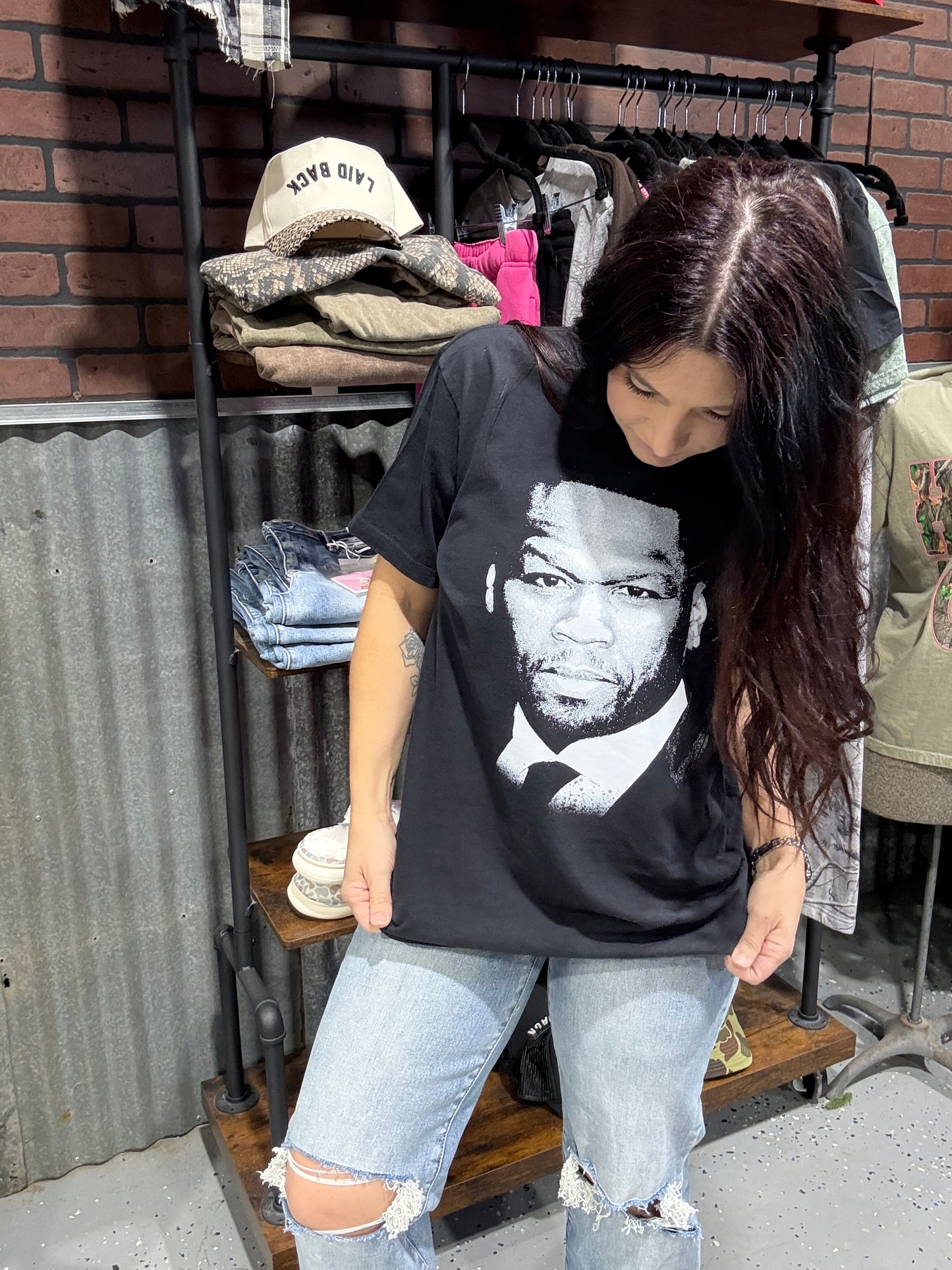 50 cent half tone DTF TRANSFER