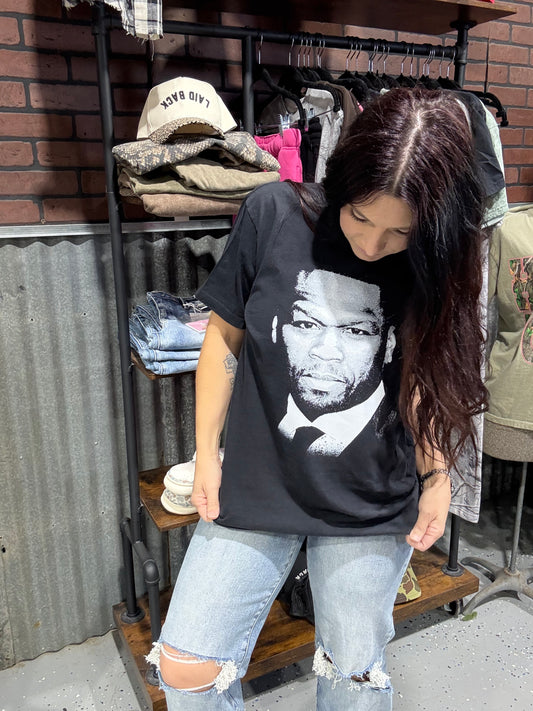50 cent half tone DTF TRANSFER