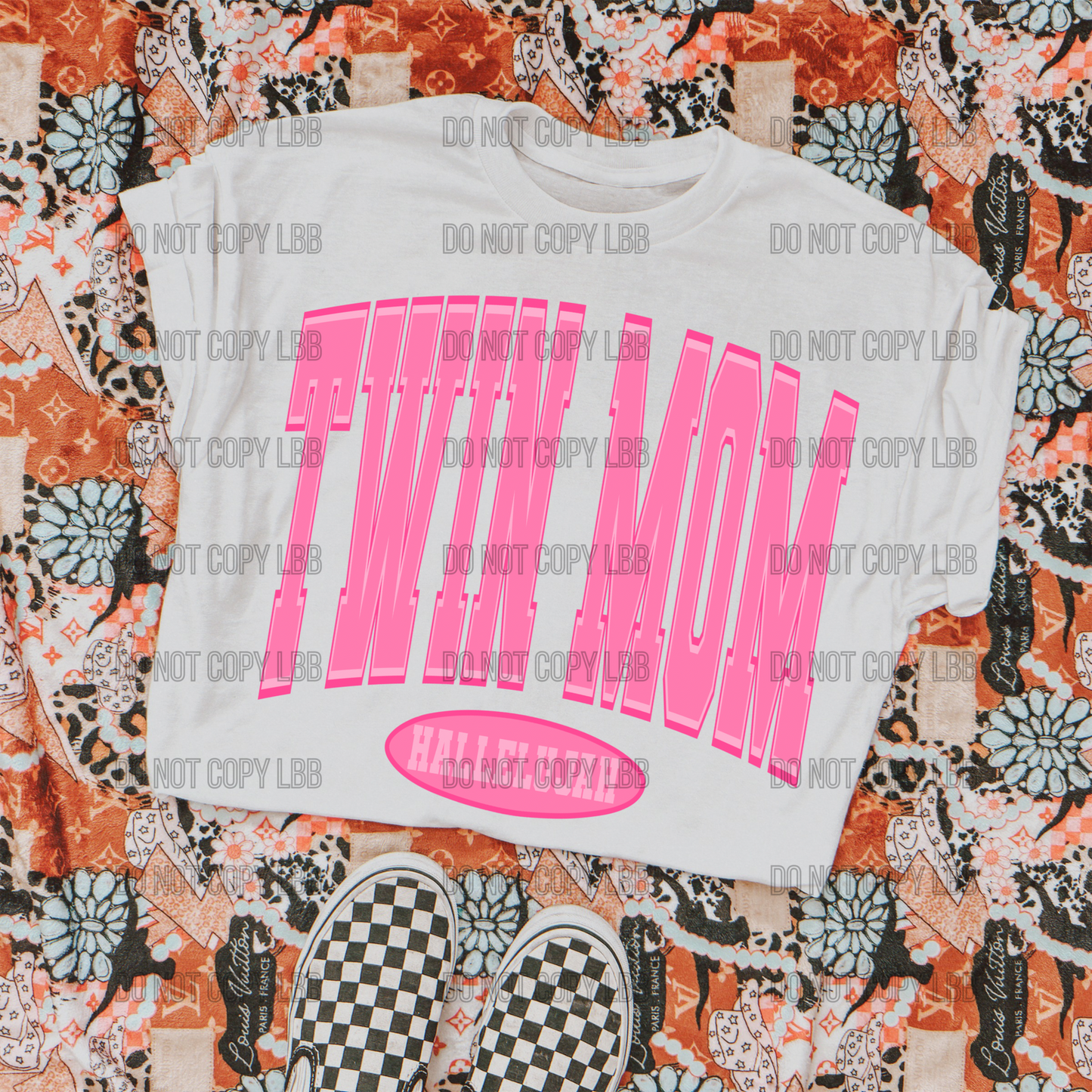 Pink twin mom hallelujah DTF TRANSFER