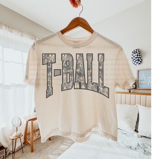 camo T-ball