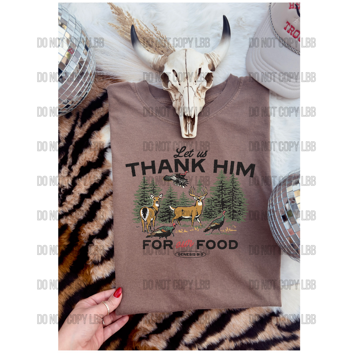 Thank him DTF TRANSFER