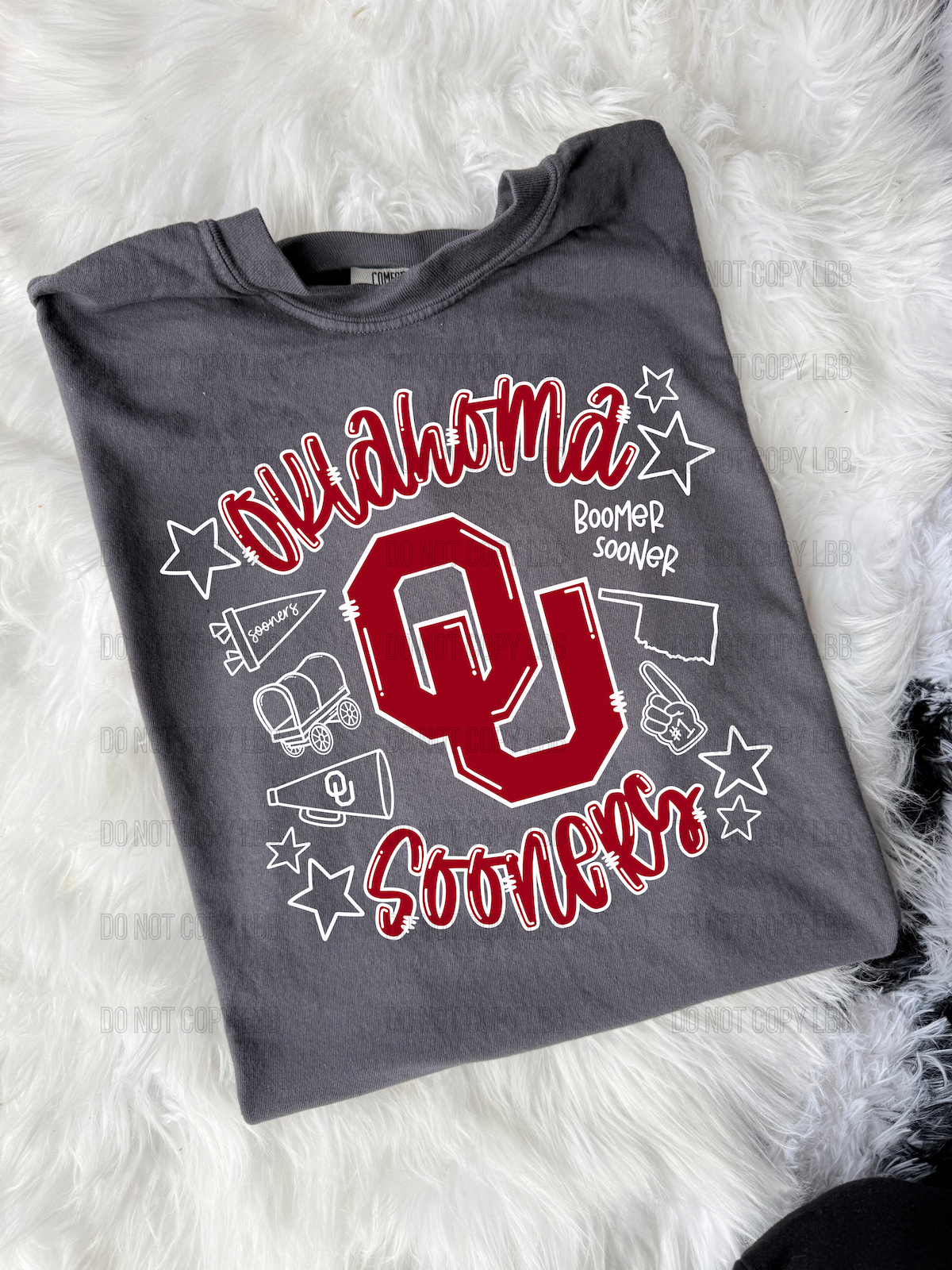 OU bubble DTF TRANSFER