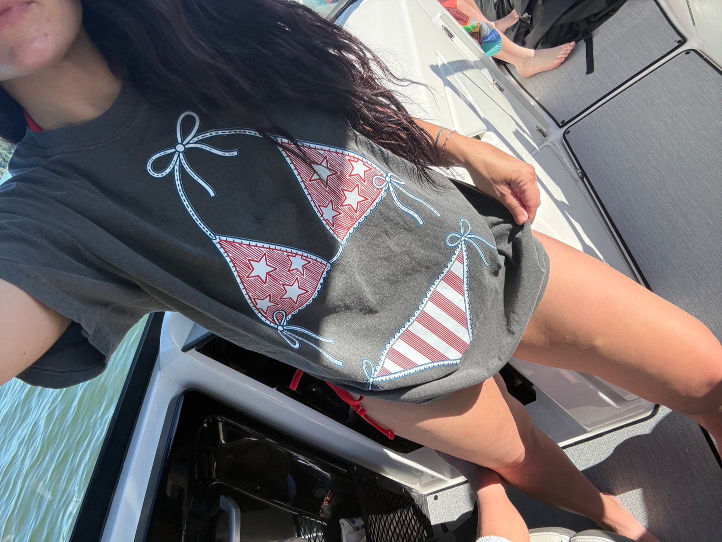 USA bikini BOTTOM ONLY DTF TRANSFER