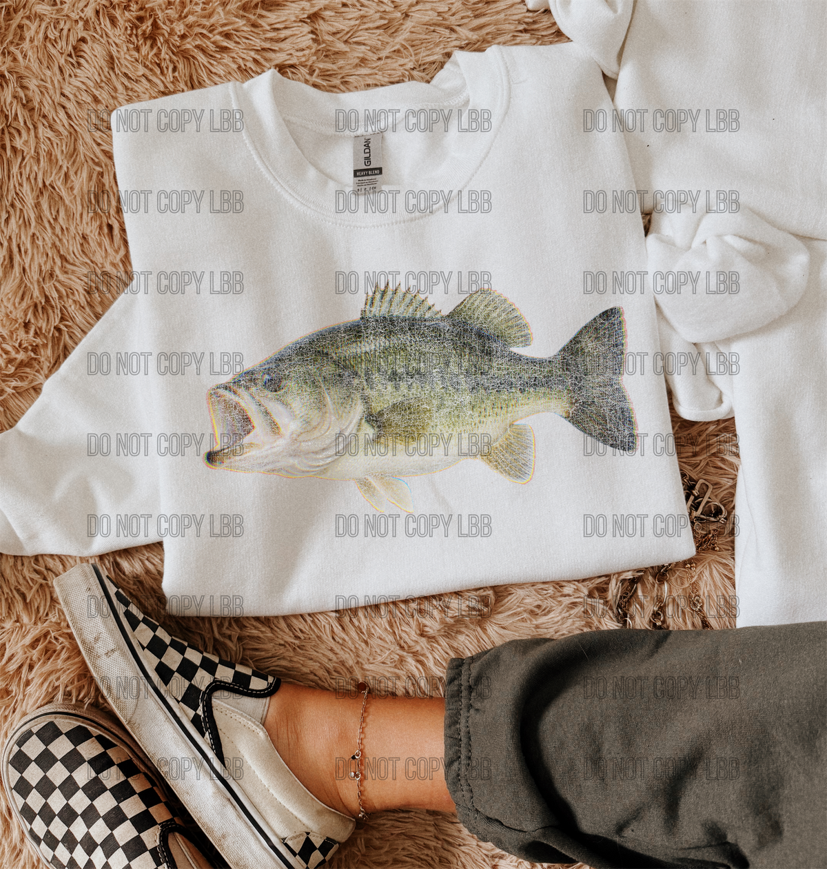 Holographic Bass DTF TRANSFER