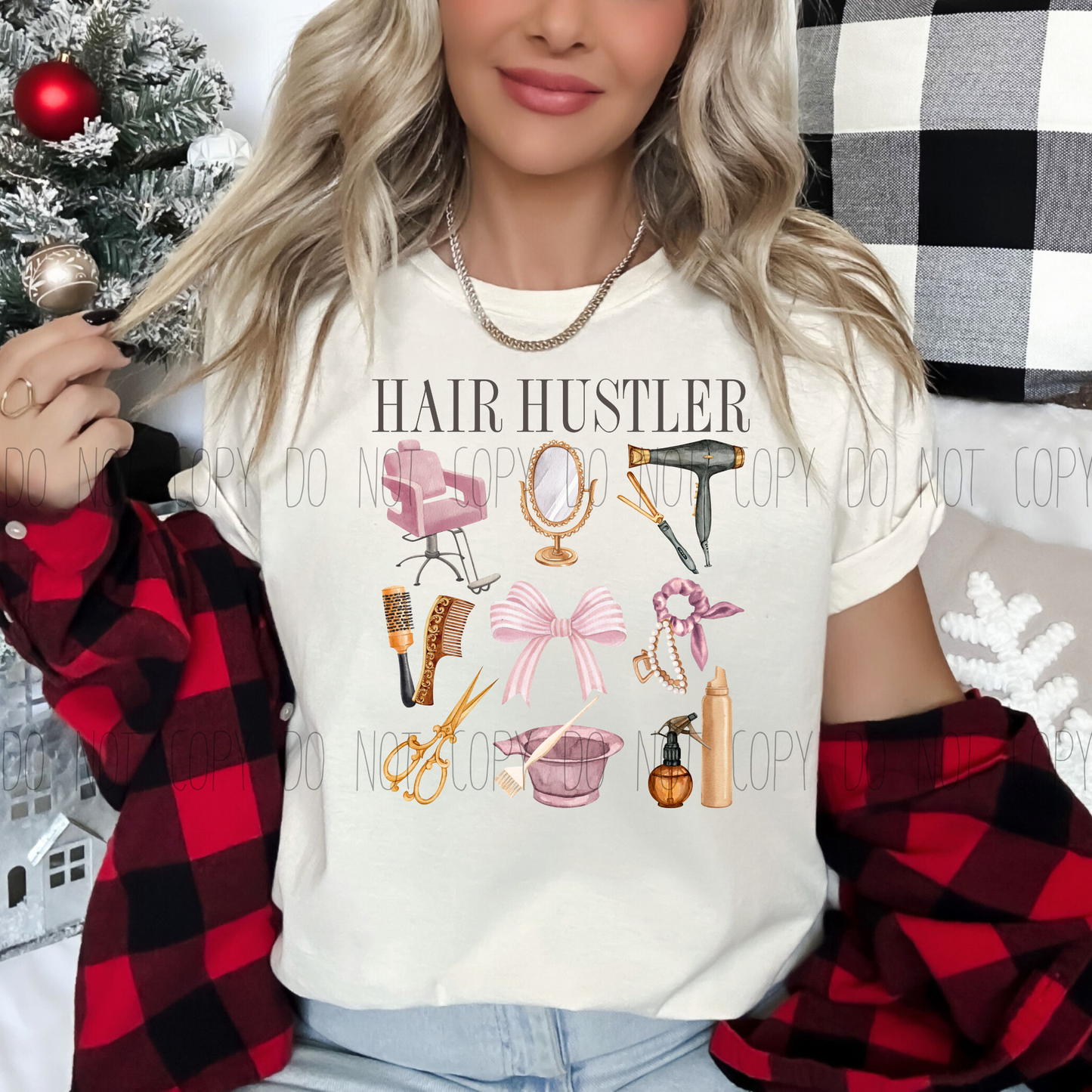 Hair Hustler DTF Transfer
