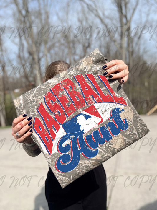 Camo baseball aunt