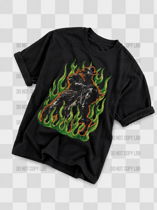 Cowboy DTF TRANSFER *dark color shirt only