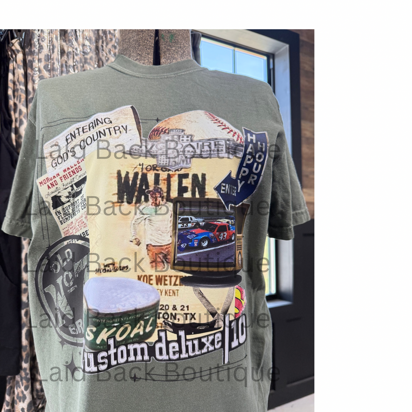 Morgan Wallen Collage** Laid Back Exclusive