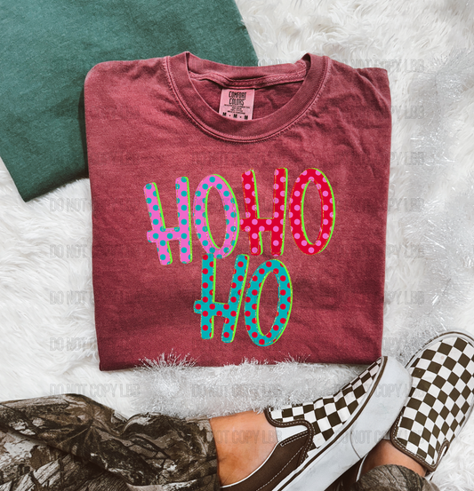 Ho Ho Ho DTF TRANSFER