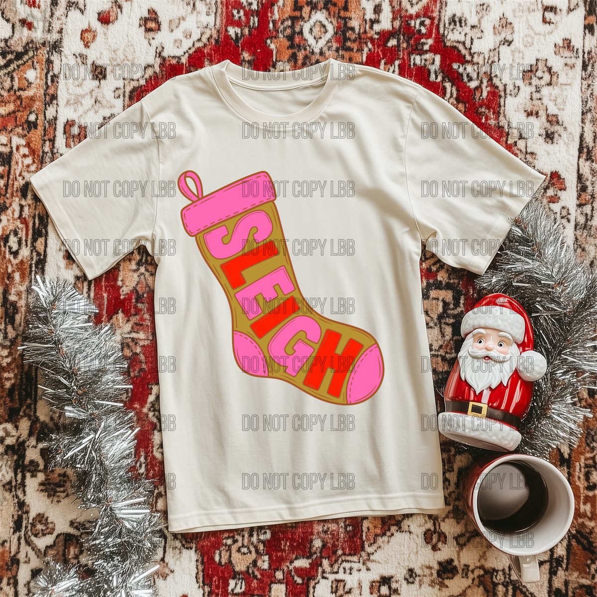 Sleigh DTF TRANSFER
