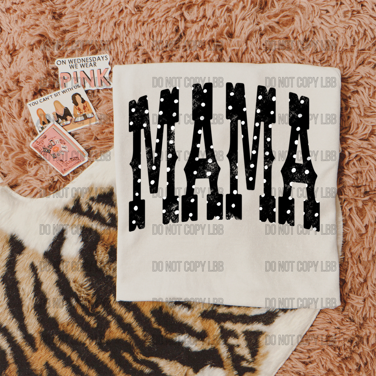 Mama polka DTF TRANSFER