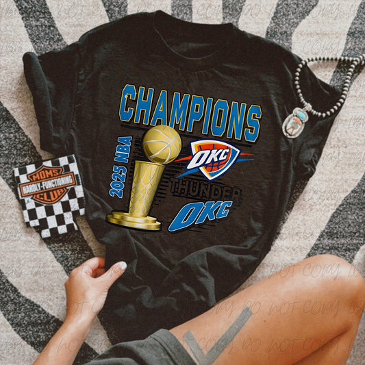OKC NBA Champs DTF TRANSFER