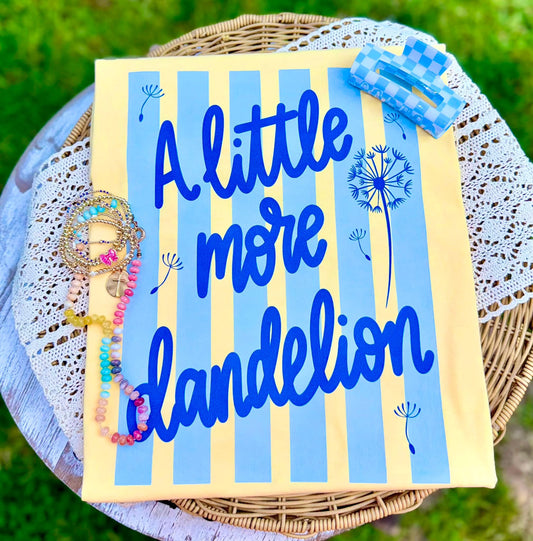 Little more dandelion DTF TRANSFER