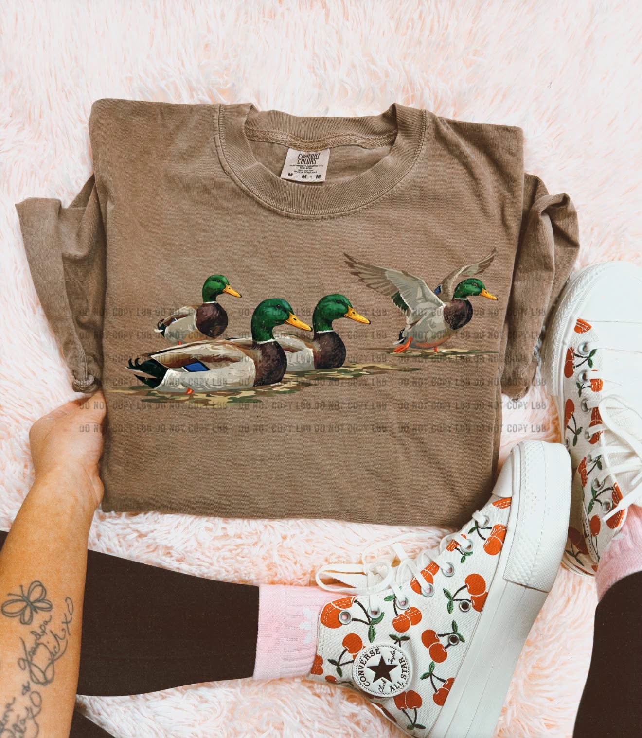 Mallard scene DTF TRANSFER