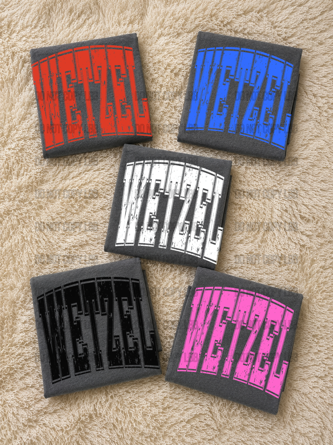 Wetz BLUE DTF TRANSFER