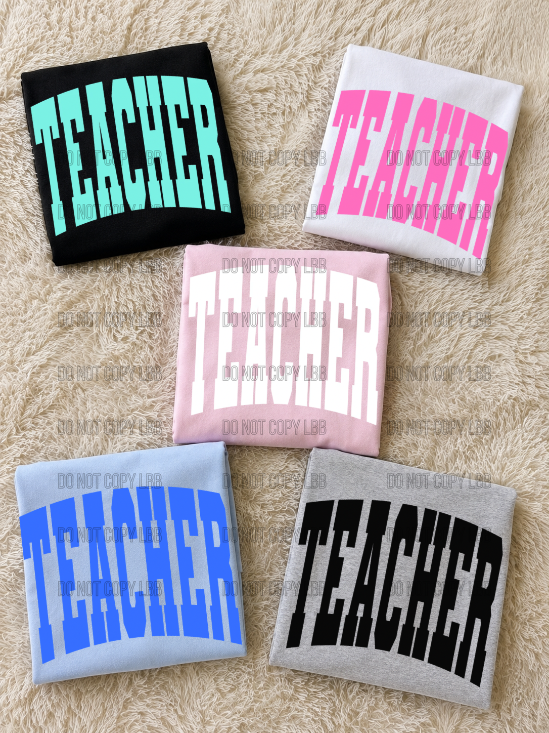 Teacher BLACK DTF TRANSFER