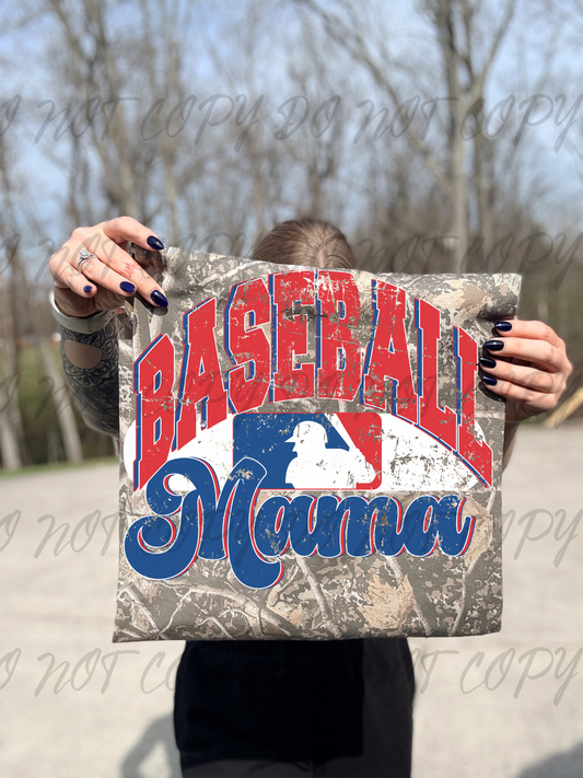 Baseball mama DTF TRANSFER