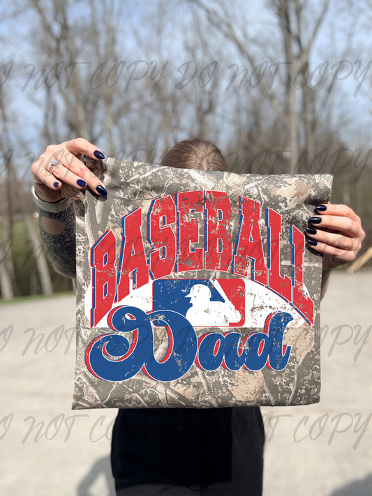 Baseball dad DTF TRANSFER