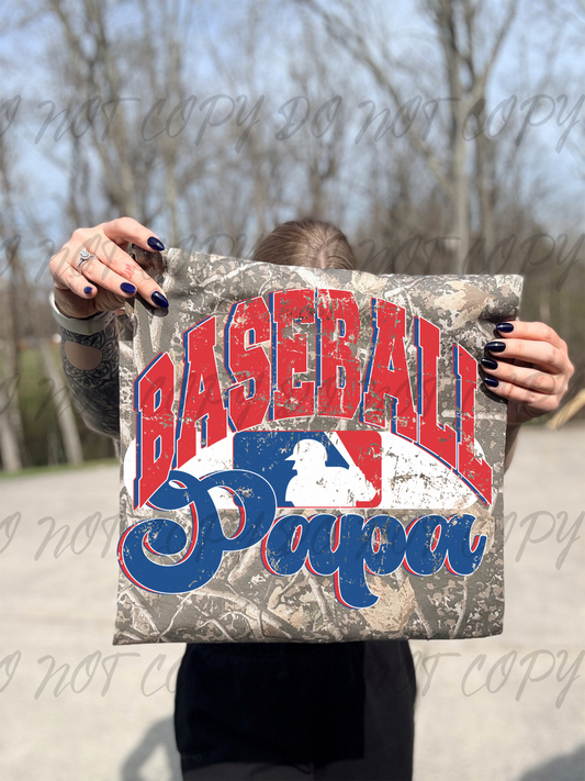 Baseball papa DTF TRANSFER