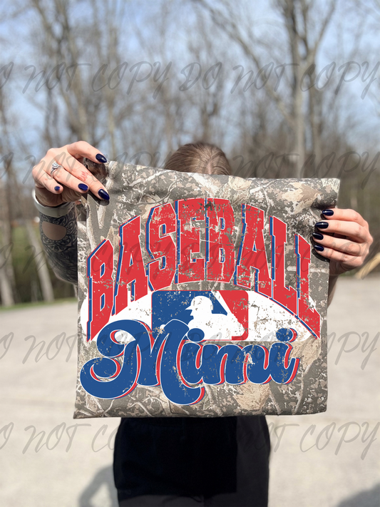 Baseball mimi DTF TRANSFER