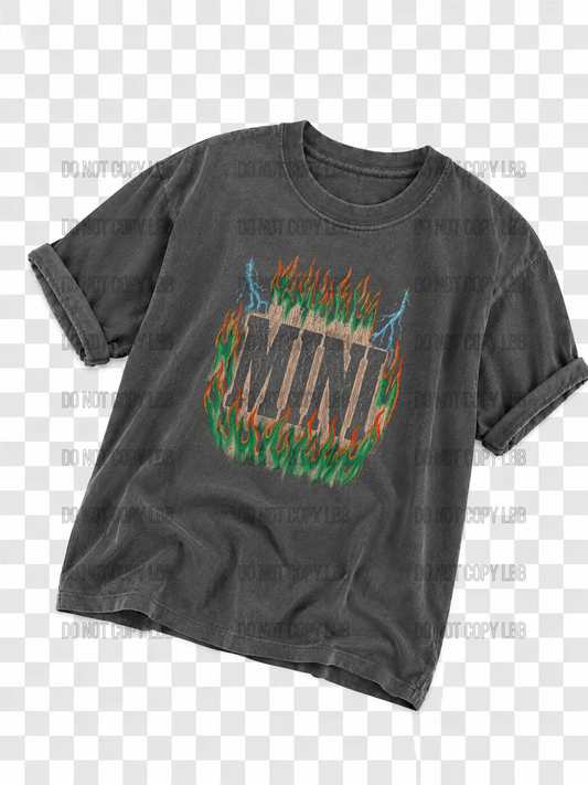Mini DTF TRANSFER *dark color shirt only