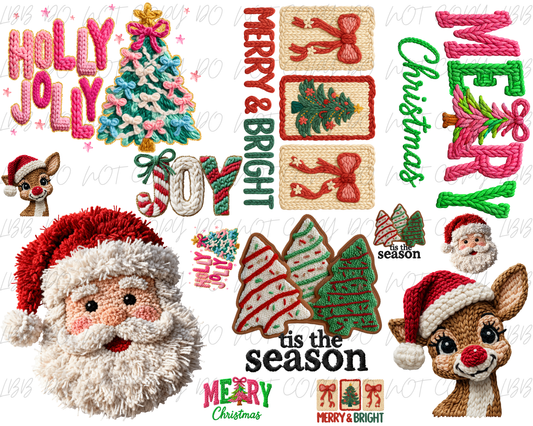 30x24 Merry Stitchmas gangsheet