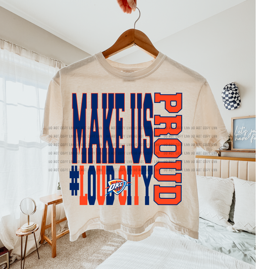 OKC make us proud DTF TRANSFER