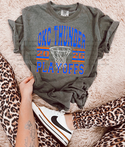 OKC thunder DTF TRANSFER