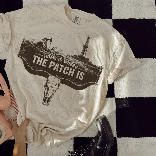 Home is where the patch is DTF TRANSFER