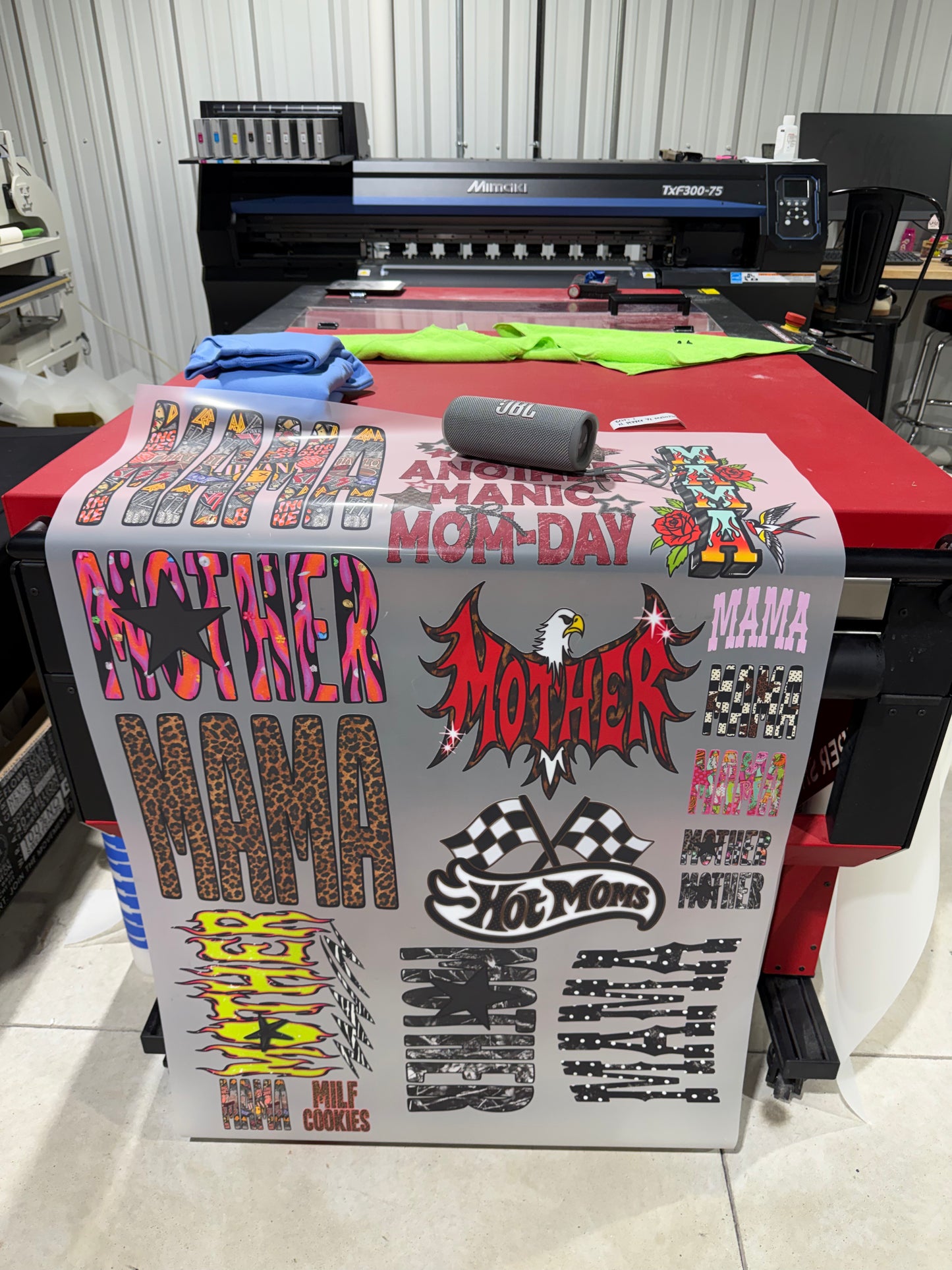 30"x48" ANOTHER MAMA TEE PREMADE GANGSHEET