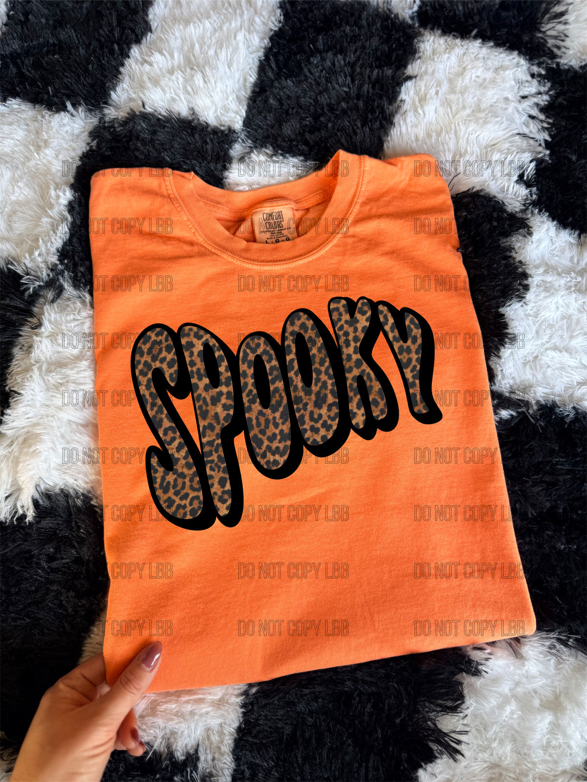 Spooky animal print DTF TRANSFER