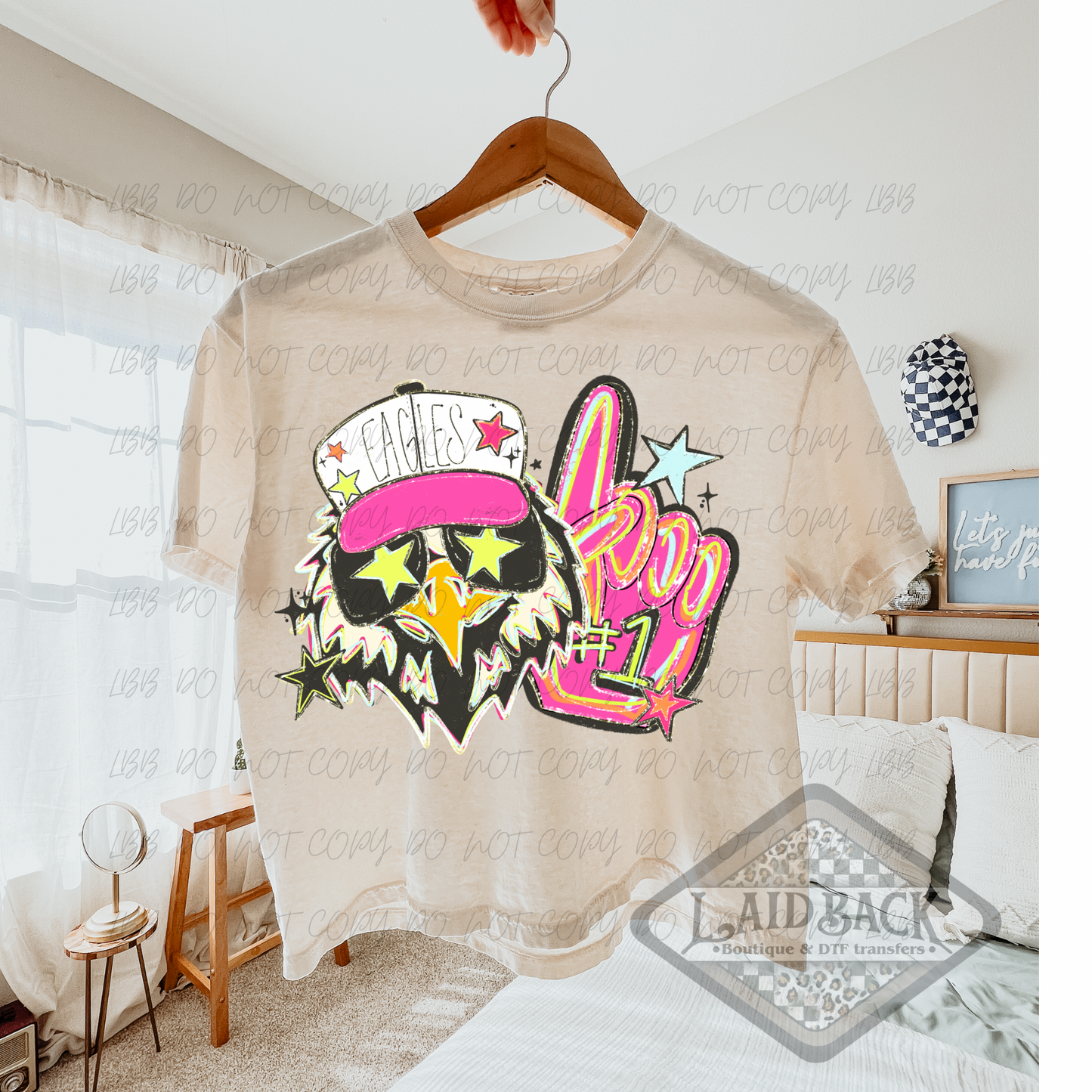 Mascots Neon Foam Finger Shirt