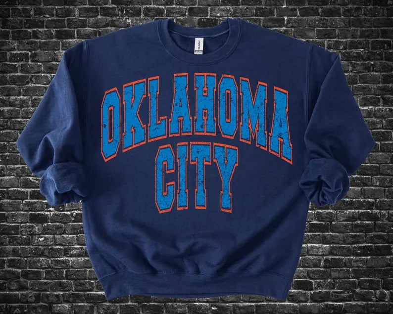 OKC varsity DTF transfer