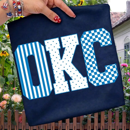 OKC block mix 3 DTF transfer