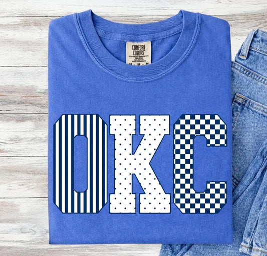 OKC block mix DTF transfer